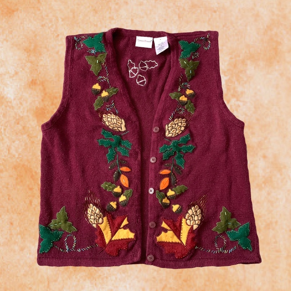 🍂Fall Autumn Thanksgiving Sweater Vest🍂